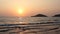 Sunset on the Beach in Goa