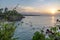 Sunset at the beach in Guardalavaca, Cuba