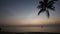 Sunset on beach at Phu Quoc island, Kien Giang province, Vietnam