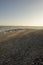 Sunset on the beach of the renega of Oropesa