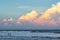 Sunset in the beach of Tortuguero National Park (Costa Rica)