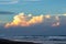 Sunset in the beach of Tortuguero National Park (Costa Rica)