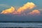 Sunset in the beach of Tortuguero National Park (Costa Rica)