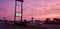 Sunset beautiful Jacksonville Florida sky university blvd south panorama