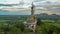 sunset at big Buddha of Wat Nong Hoi