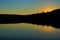 Sunset On Big Nictau Lake