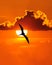 Sunset Bird Inspirational Hope Surreal Ethereal Nature Silhouette Vertical