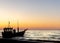 Sunset & Boat - Baltic Sea - Usedom Island