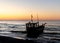 Sunset & Boat - Baltic Sea - Usedom Island