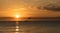 Sunset & Boat - Baltic Sea - Usedom Island