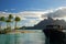 Sunset boat cruise. Bora Bora, French Polynesia