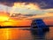 Sunset Boat cruise on Zambezi river