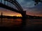 Sunset Bridge Astoria New York