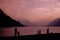 Sunset in brienz