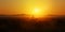 Sunset in buddhist temple,stupa,in Bagan