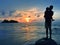 Sunset at Bureh Beach, Sierra Leone