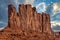 Sunset in Camel Butte at Monument Valley