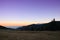 Sunset on the canigou peak