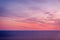 Sunset at cap blanc lighthouse, mallorca, spain