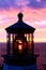 Sunset at Cape Mears Lighthouse on the Oregon Coast