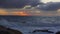 Sunset Cape Town ocean seas landscape