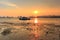 The sunset catamaran