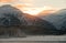 The Sunset Chilkat Valley