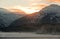 The Sunset Chilkat Valley