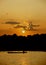 Sunset in Chitwan National Park