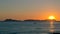 Sunset on Cies islands