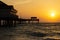 Sunset Clearwater Pier 60 Tampa Florida Beach