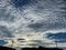 Sunset Cloud Patterns in Summer