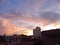 Sunset cloud picture click by my terrace
