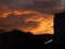 Sunset cloud picture click by my terrace