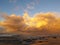 Sunset clouds over Indian ocean, Wild Coast