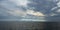 Sunset cloudscape off Middle Cape Sable in Everglades National Park, Florida.