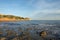 Sunset on the coast of the renega of Oropesa del Mar