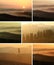 Sunset collage