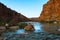 Sunset on the Colorado River near the Cathedral Wash, Arizona, U