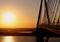 Sunset at Cooper River Bridge in Charleston, SC