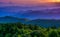 Sunset from Cowee Mountains Overlook, on the Blue Ridge Parkway