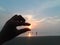 Sunset in cox\'s bazar