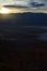 Sunset at Dante`s View in Death Valley California