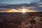 Sunset from Dead Horse point in Moab Utah