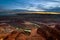 Sunset at Dead horse point state park.