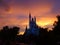 Sunset at Disneyland Florida