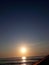 Sunset at the dreamland beach
