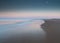 Sunset at Druridge Bay. Northumberland. England. UK.