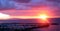 Sunset on Elba island