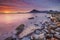 Sunset at the Elgol beach, Isle of Skye, Scotland